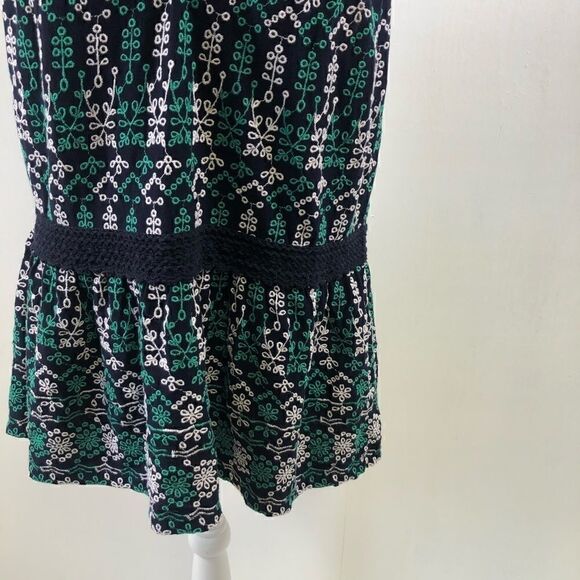 Maeve Cammie Embroidered Peplum Blouse Size S - Picture 6 of 9